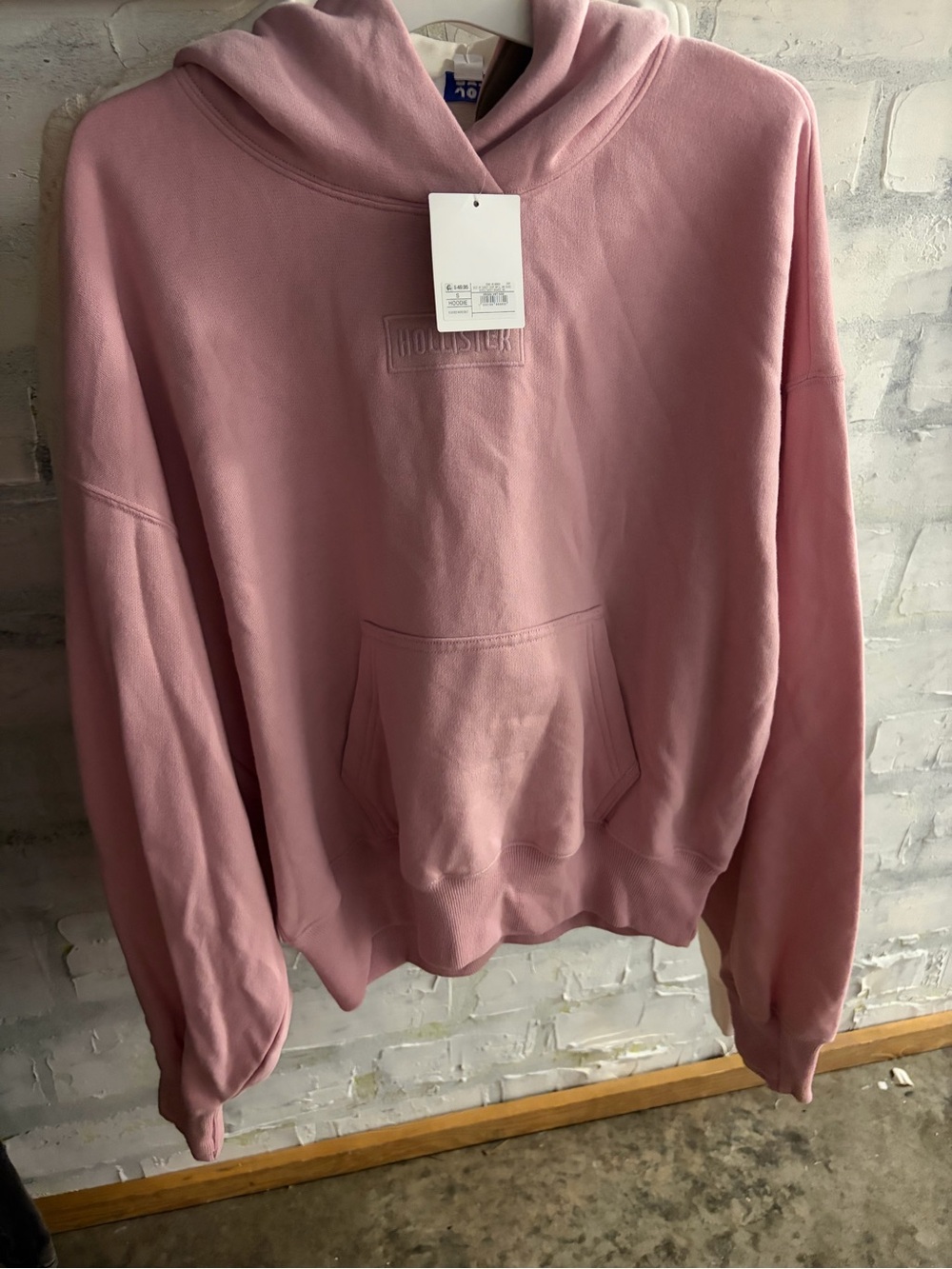 Hollister Dusty Pink Women's Hoodie Sweatshirt